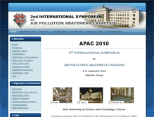Tablet Screenshot of apac2010.cmpw-pan.edu.pl