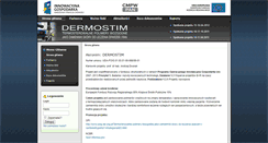 Desktop Screenshot of dermostim.cmpw-pan.edu.pl